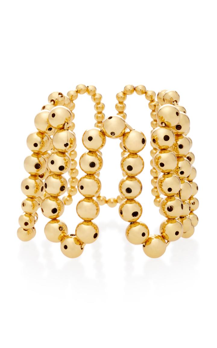 Paula Mendoza Brug 24k Gold-plated Bracelet