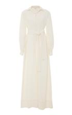 Co Belted Crepe Wide-leg Jumpsuit