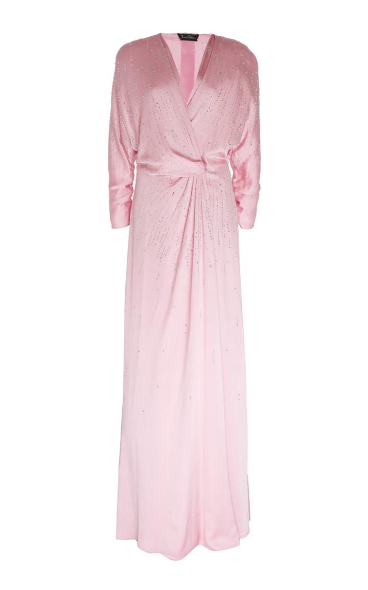 Jenny Packham Lantana Sequined Satin Gown