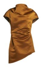 Moda Operandi Rosie Assoulin Asymmetric Silk Top