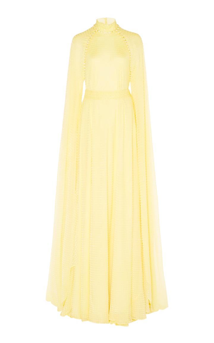 Costarellos Halter Neck Long Dress