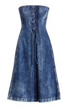 Ralph Lauren Esmee Denim Strapless Dress