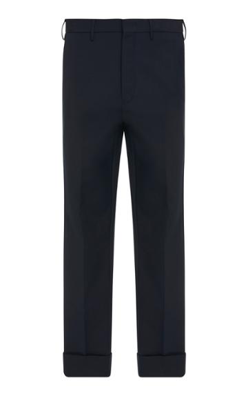 Pt Forward Striped Cotton-blend Skinny Pants