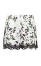 Blumarine Floral Mini Shorts