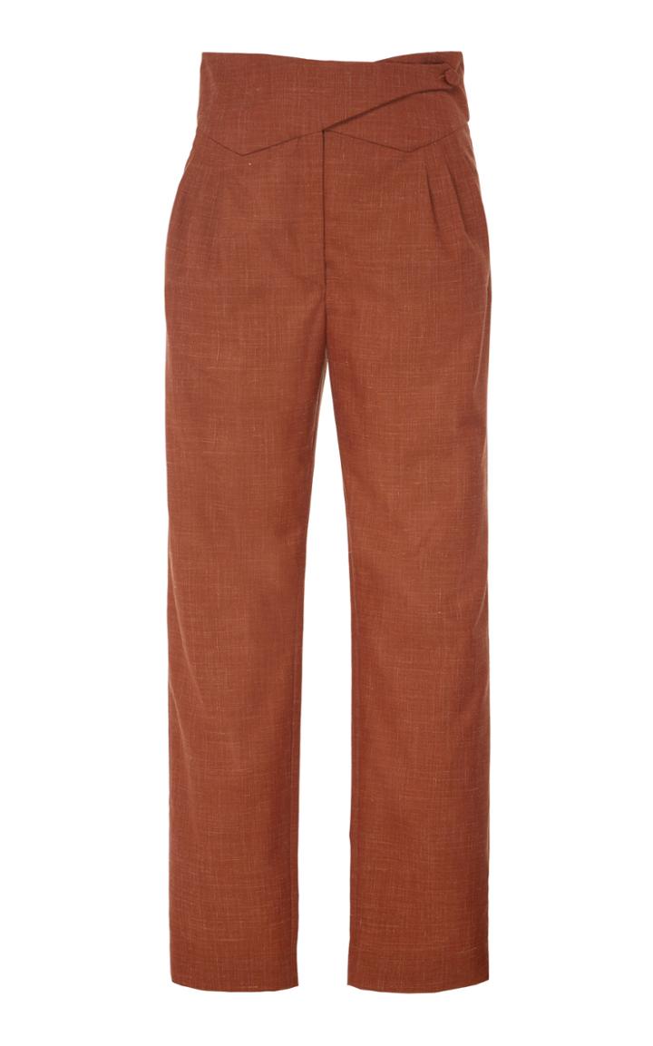 Blaz Milano Sommers Basque Wool-blend Trousers