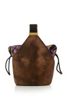 Bienen-davis Kit Bracelet Bag In Haircalf With Gold Hardware