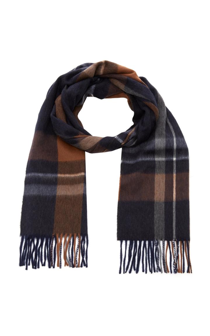 Begg & Co Jura Tilden Plaid Wool And Angora-blend Scarf