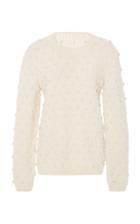 Nanna Van Blaaderen Dot Knit Crew Neck Sweater
