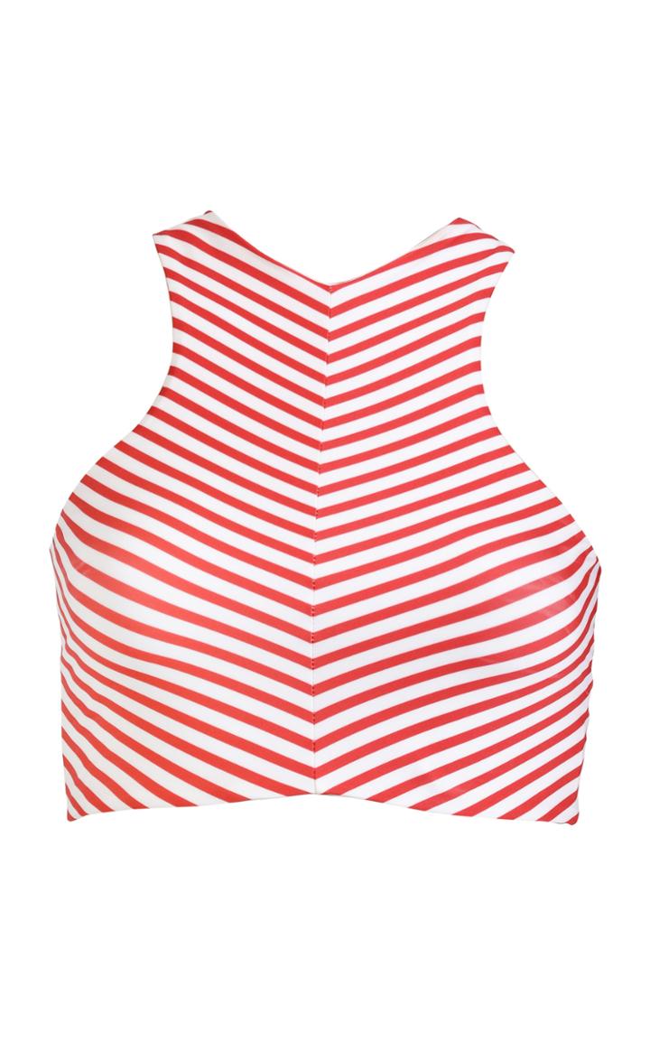 Moda Operandi Silvia Tcherassi Brazilian Striped Silk Top
