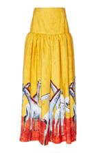 Stella Jean High Waisted Maxi Skirt