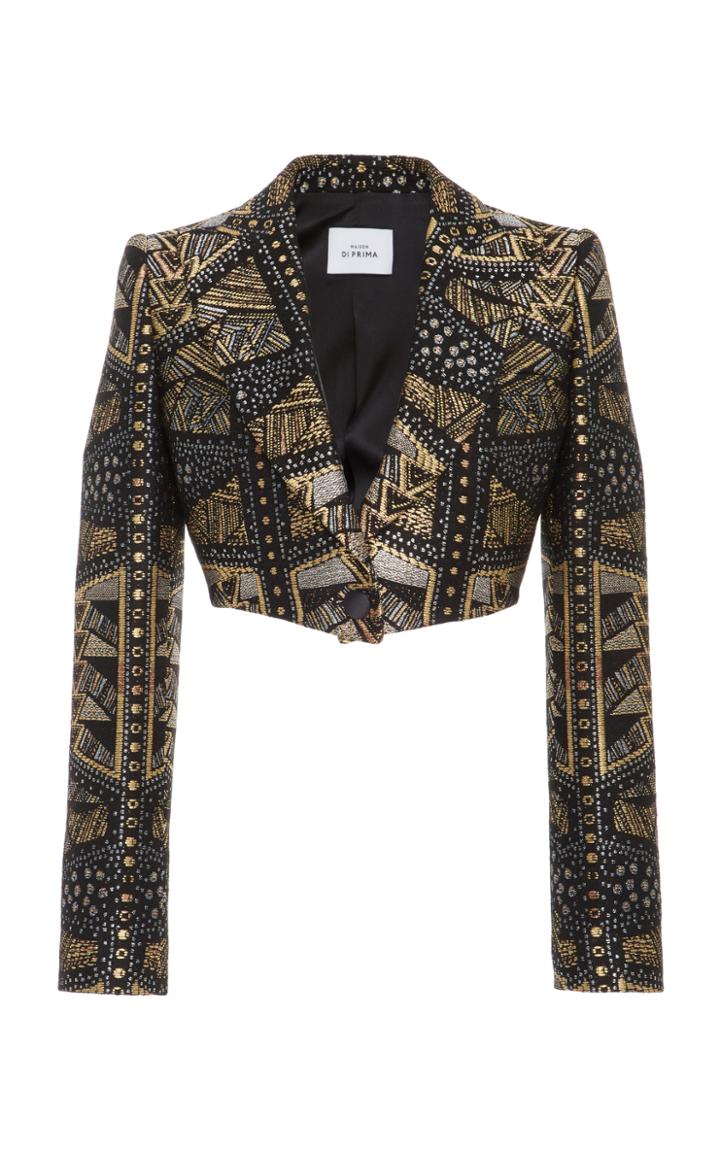 Maison Di Prima Bolero Jacquard Jacket