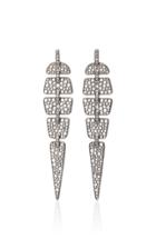 Sidney Garber Geometric Diamond Earrings