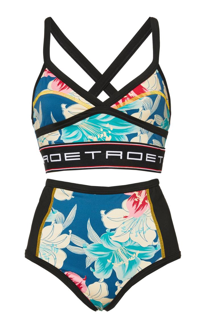 Etro High-waisted Logo Bikini