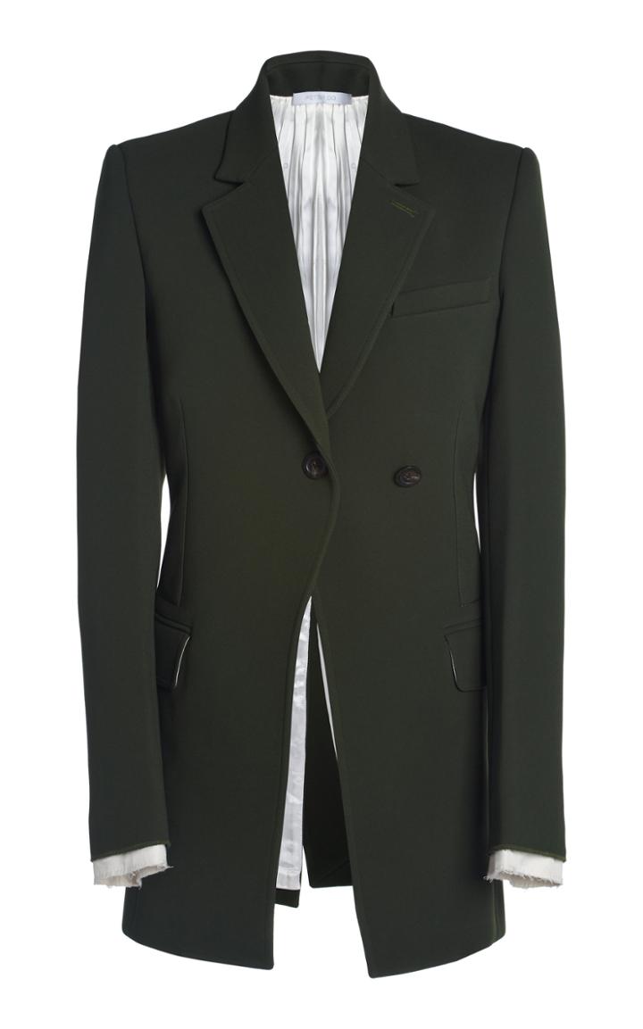 Moda Operandi Peter Do Single-button Cady Blazer