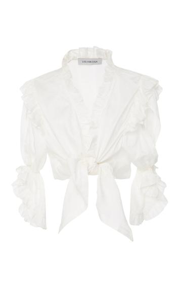 Lug Von Siga Frill Cotton Tie Top