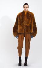 Petar Petrov Oversized Shearling Coat