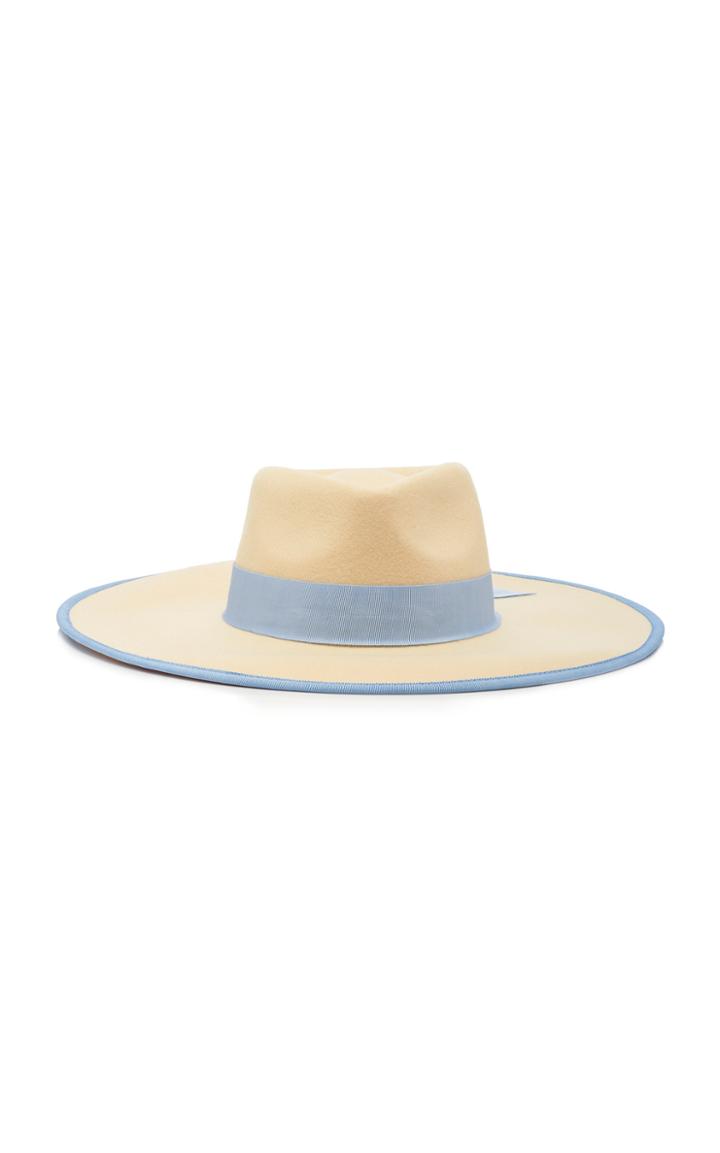 Avenue Lee Wide Wool Fedora