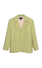 Anouki Single-breasted Wool-effect Blazer