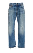 R13 Boyfriend Rigid Low-rise Straight-leg Jeans