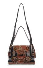Etro Embroidered Flap Bag