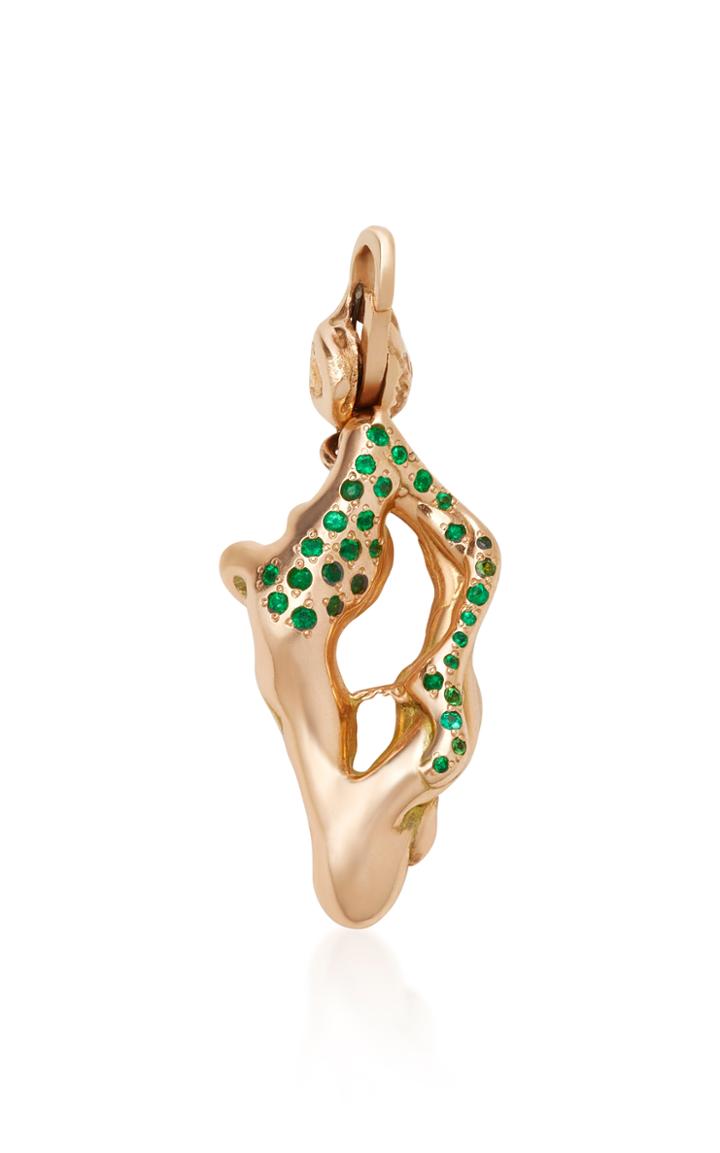 Lucifer Vir Honestus Abstract Charm With Gemfields Emeralds