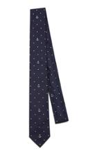 Thom Browne Polka Dot Silk Jacquard Tie