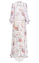 Moda Operandi Erdem Rosalind Silk Long-sleeved Gown