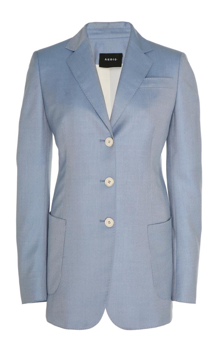 Akris Cashmere And Silk-blend Twill Blazer