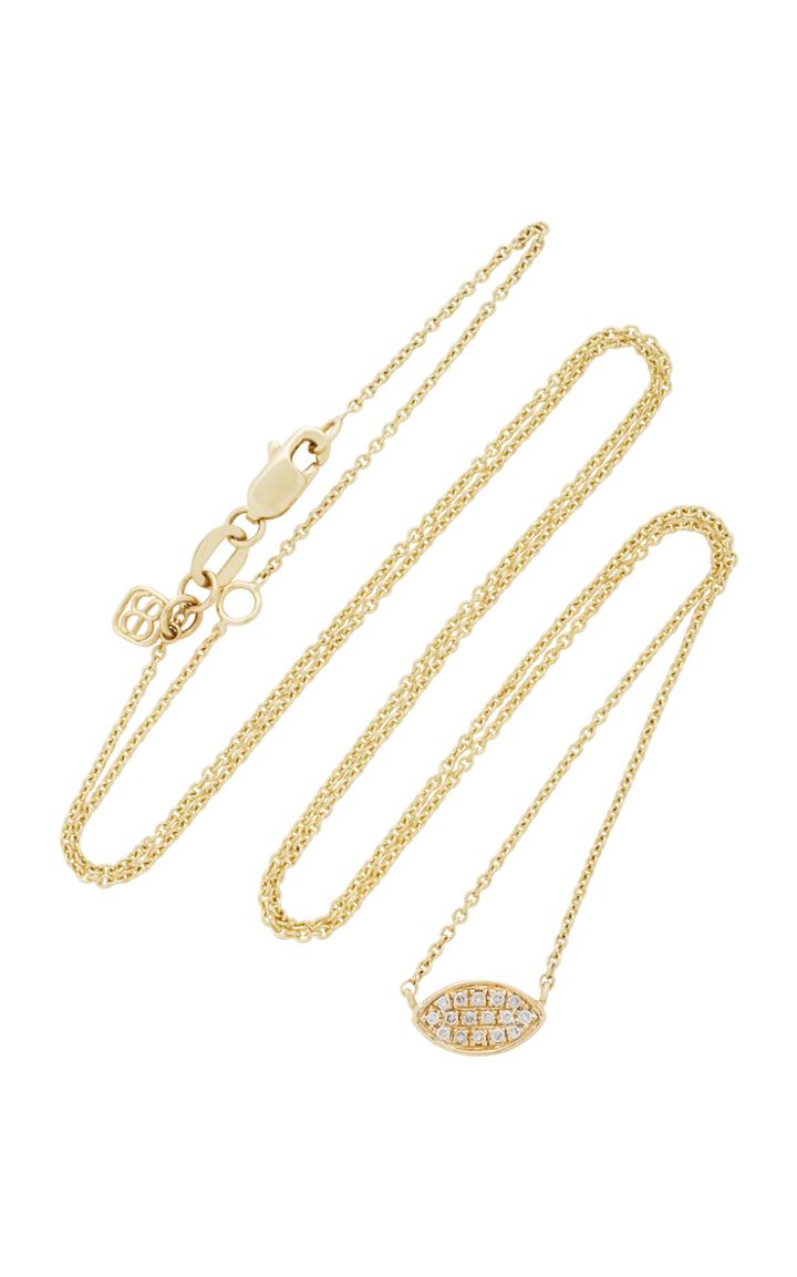 Sydney Evan 14k Gold And Diamond Necklace