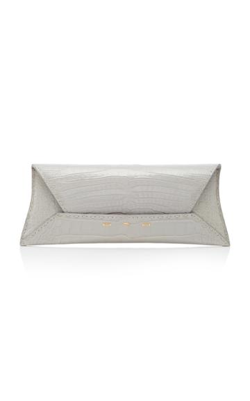 Vbh Crocodile Manila Stretch Clutch