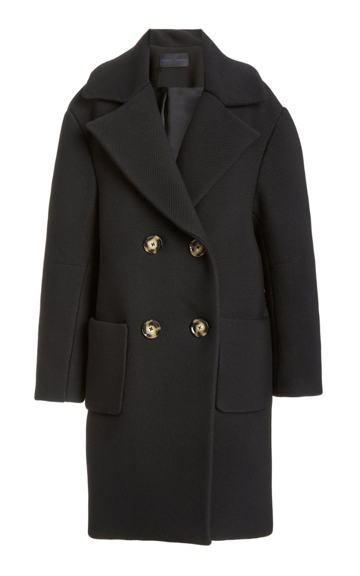 Moda Operandi Proenza Schouler Double-breasted Twill Coat
