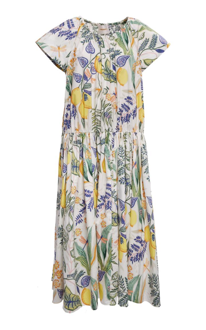 Moda Operandi La Doublej Positano Off-the-shoulder Cotton Dress Size: Xs