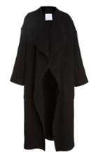 Noon By Noor Hampton Relaxed Draped-collar Coat