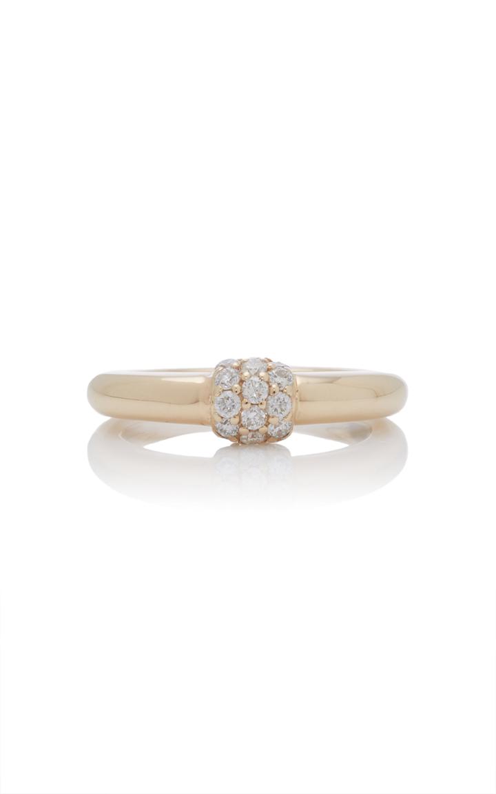 Sophie Ratner 14k Gold Diamond Ring