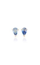 Yi Collection 18k Gold And Sapphire Earrings