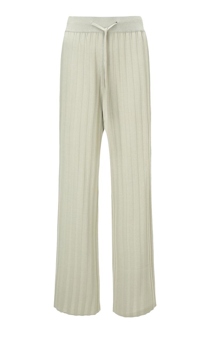Moda Operandi Le17 Septembre Ribbed-knit Drawstring Pants