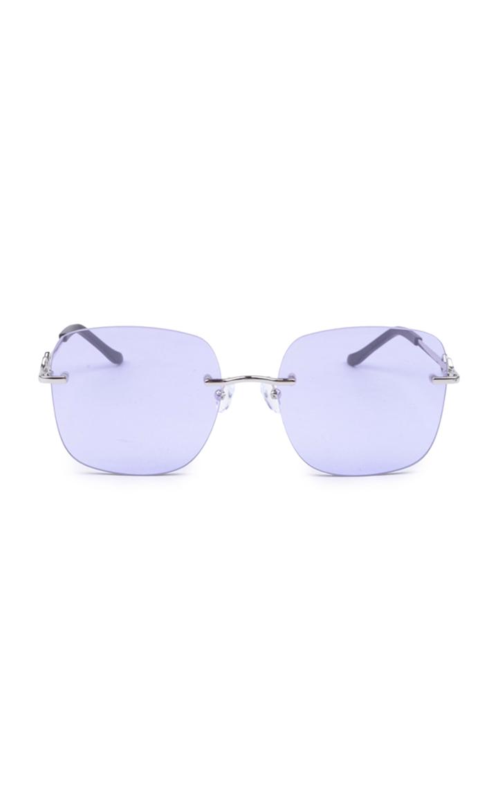 Karen Wazen Madison Oversized Square-frame Metal Sunglasses
