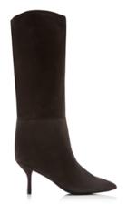 Stuart Weitzman Magda Leather Knee Boots Size: 5