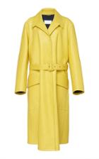 Maison Margiela Bonded Glove Leather Xl Trench Coat