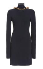 Moda Operandi Dion Lee Chain-detailed Ribbed-knit Dress