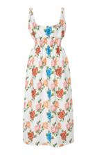Emilia Wickstead Giovanna Floral-print Crepe Dress