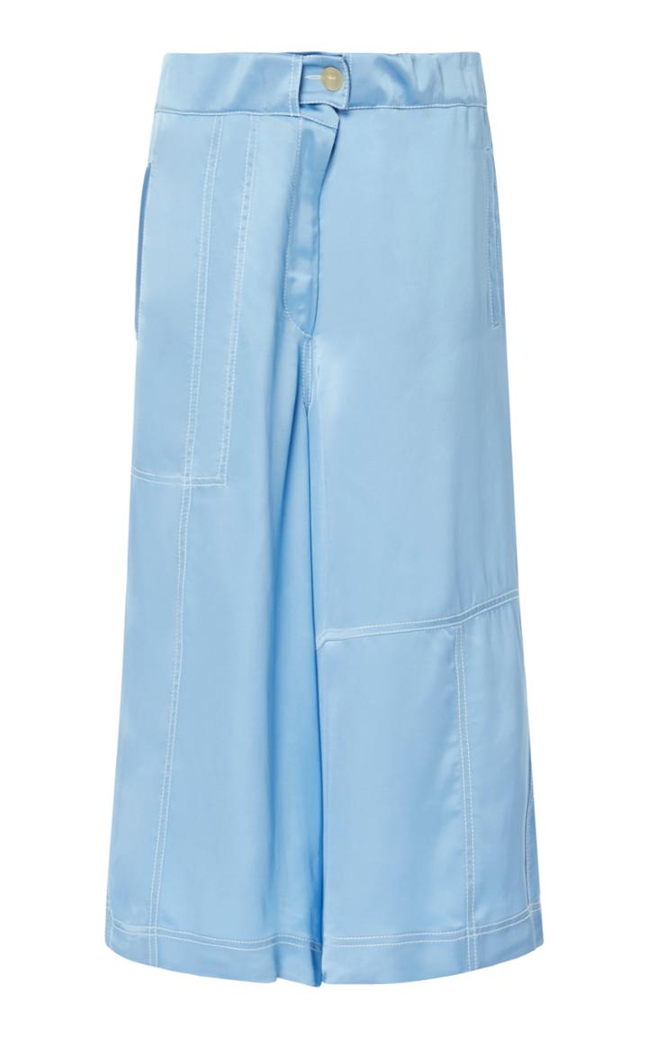 Loewe Oversized Satin Shorts
