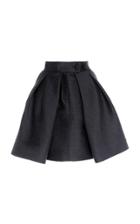 Dice Kayek Virgin Wool Pleated Mini Skirt