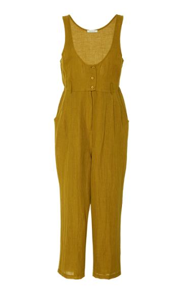 Mes Demoiselles Raphia Overalls