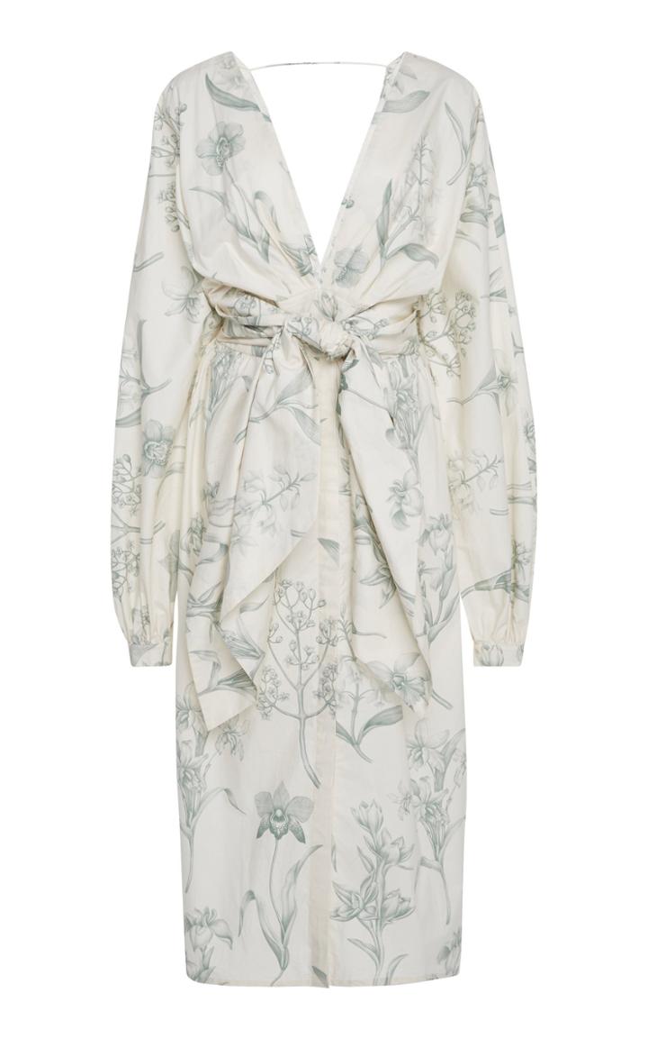 Johanna Ortiz M'o Exclusive San Bernardo Del Viento Floral-print Wrap Dress