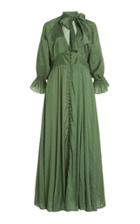 Moda Operandi Bytimo Bow-accent Jacquard Gown