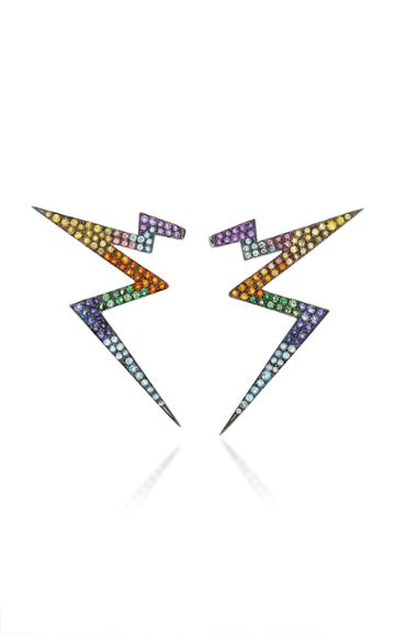 Claudia Oddi Rainbow Lightning Earrings