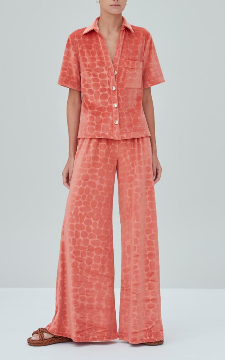 Moda Operandi Alexis Cailey Short Sleeve Button-up Shirt