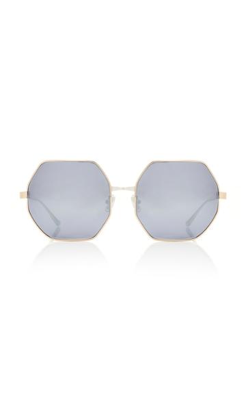 Monse X Morgenthal Frederics Tori Color-blocked Titanium Sunglasses