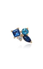 Holly Dyment Blue Cluster Single Earring